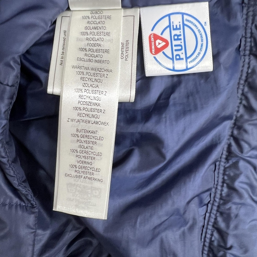 Patagonia Nano Puff Jacket Womens XL Blue Quilted Full Zip Lightweight Insulated - Picture 10 of 15